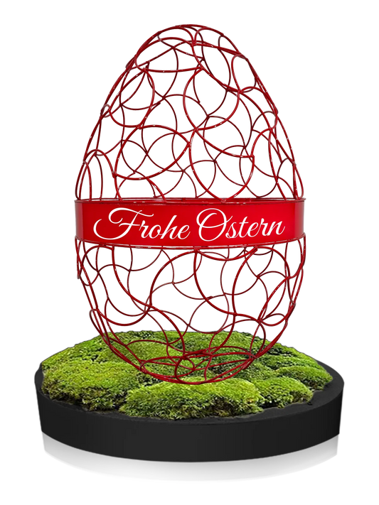 Alganic Osterei mit Grußband